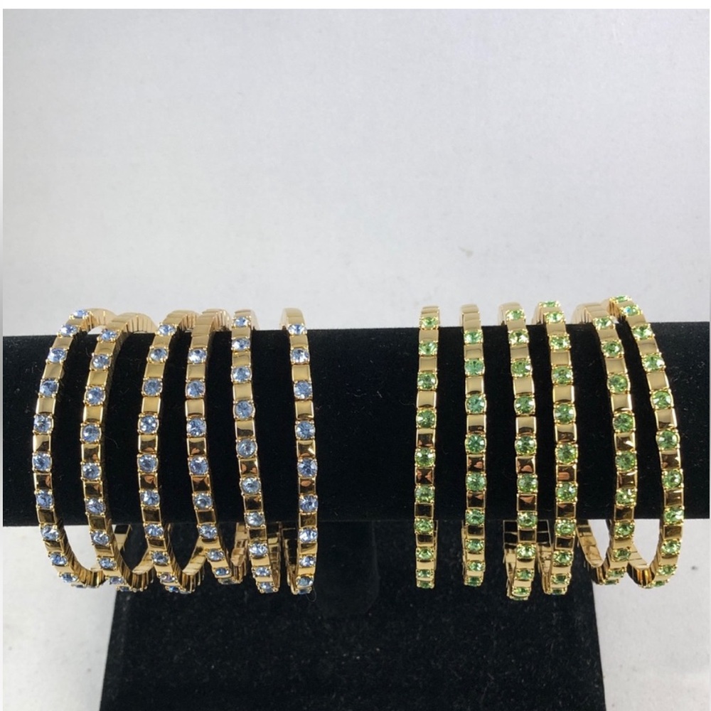 JOAN RIVERS Bundle (12) 14K Gold Plated Bracelets